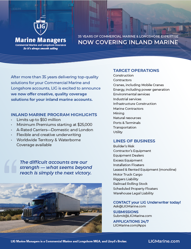 Inland Marine Flyer